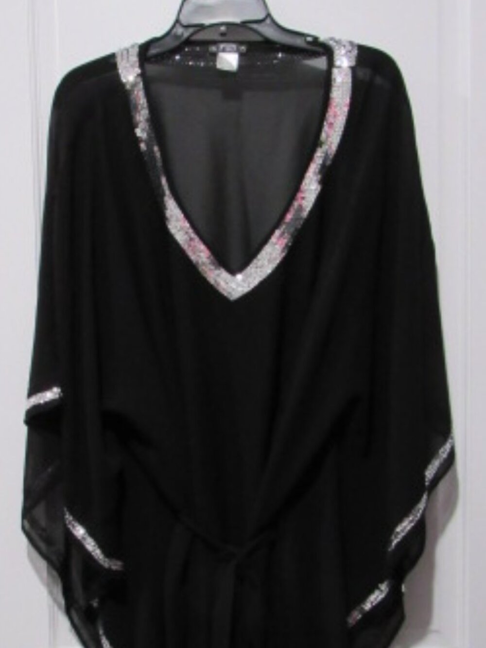 Venus Swim Coverup with sequin trim L NWOT